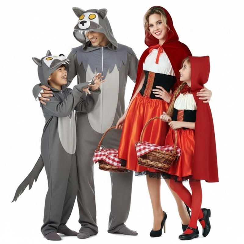 Groupe Conte du petit chaperon rouge et du loup