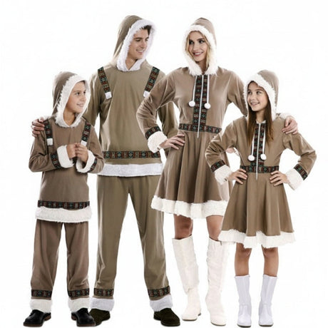 Groupe Famille Esquimaux