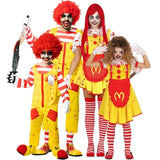 Groupe Clown McDonald's sanglant