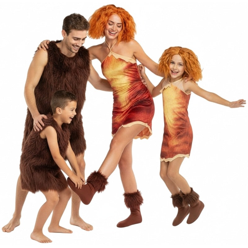 Groupe Grug et Eep des Croods