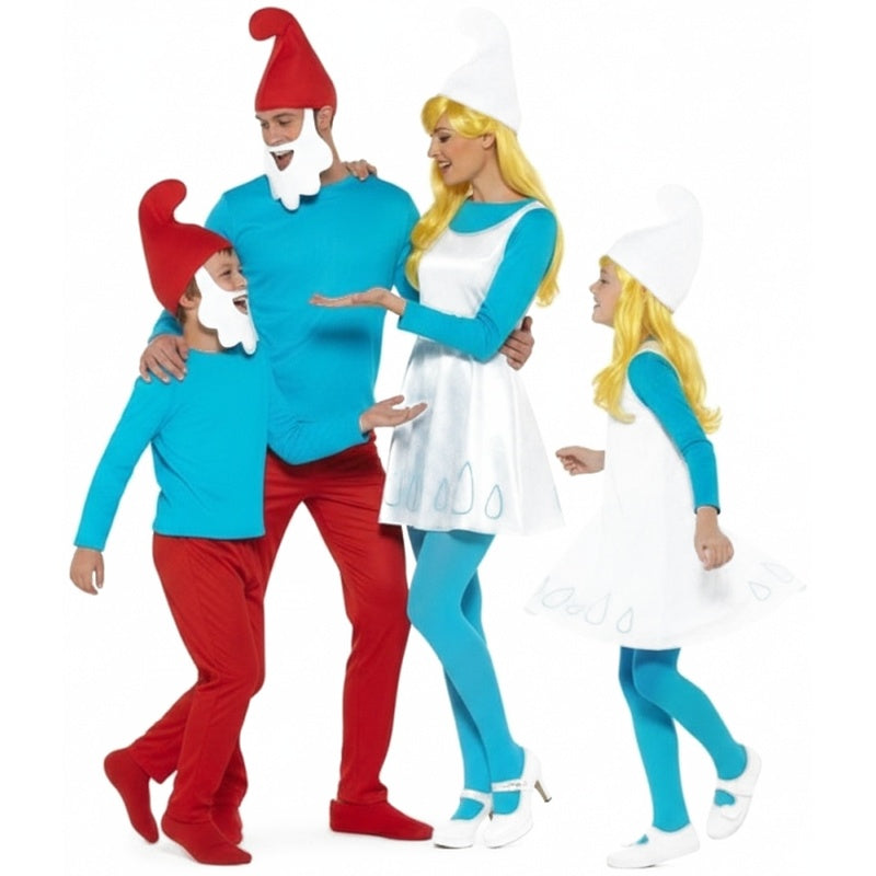 Groupe Grand Schtroumpf et Schtroumpfette