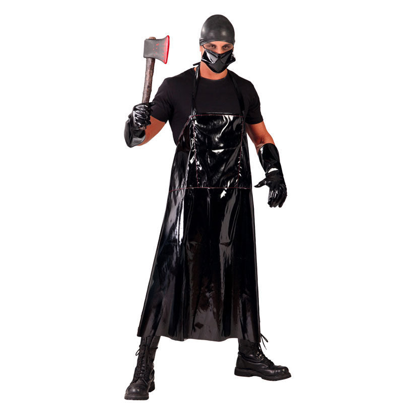 Ctxtqtdt Deguisement Halloween Homme, Costume Boucher Halloween avec Tablier Sanglant, Faux Couteau, Bandeau Hache et Tatouage Ephemere, Accessoires d'Horreur pour Fête d'Halloween Carnaval (A Ctxtqtdt Deguisement Halloween Homme, Costume Boucher Halloween avec Tablier Sanglant, Faux Couteau, Bandeau Hache et Tatouage Ephemere, Accessoires d'Horreur pour Fête d'Halloween Carnaval (A