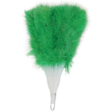 Abanico plumas verde oscuro Packaging