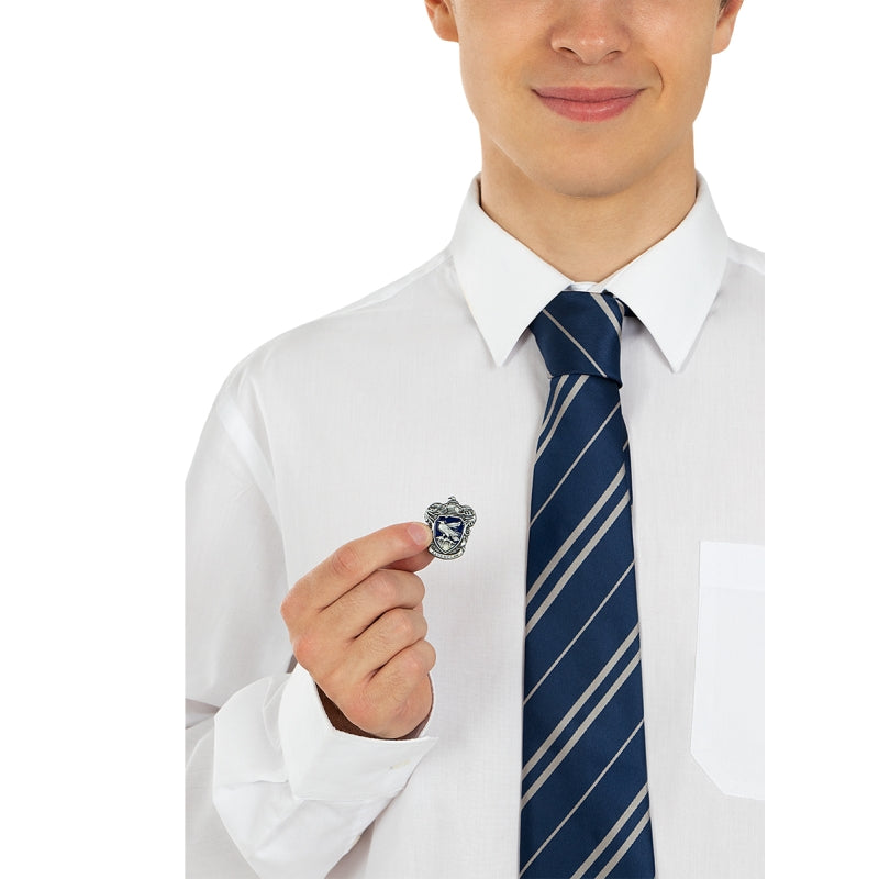 Corbata y pin Ravenclaw Harry Potter
 Detalle