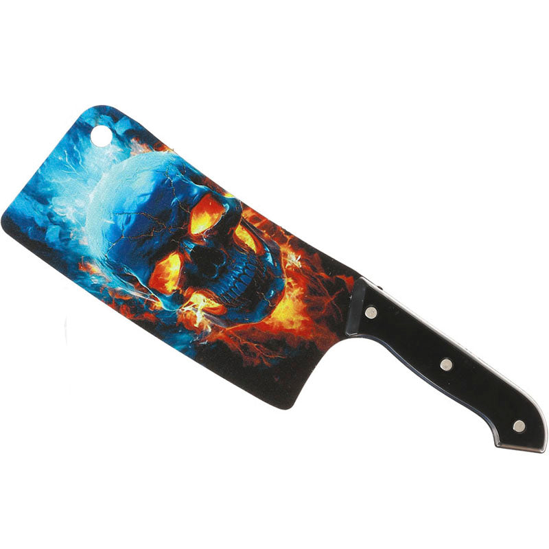 Cuchillo Carnicero Esqueleto azul