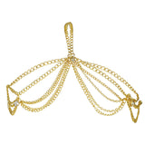 Diadema Medieval con cadena metálica Blister