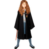 Déguisement Officiel Hermione Granger Deluxe Pour Fille – Tunique Gryffondor Harry Potter Enfant 10-12 Ans