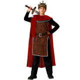 Disfraz de Rey de la Edad Media para niño
