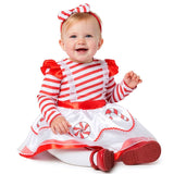 Disfraz de Bastón de Caramelo para bebé