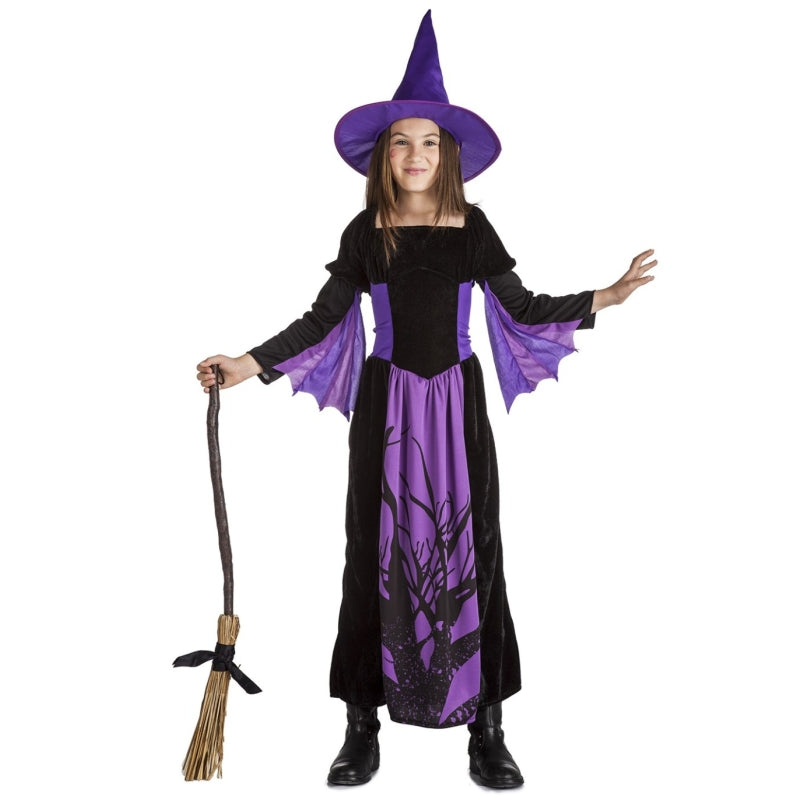 Disfraz de Bruja del Bosque para niña