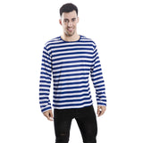 Camiseta de Rayas Azules y Blancas adulto unisex