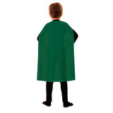 Capa superhéroe verde 70 cm infantil Espalda