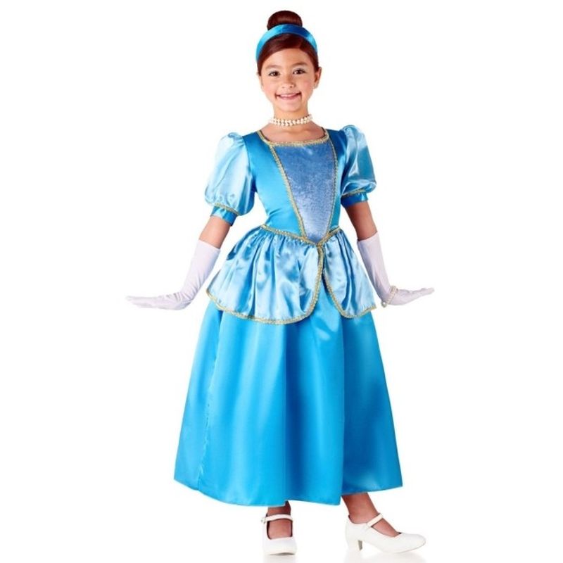 Disfraz de Cenicienta Azul para niña