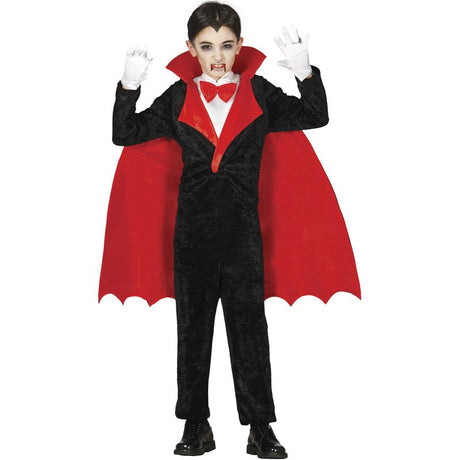 Disfraz de Conde Vampiro para niño
