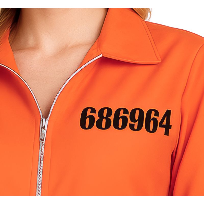Déguisement Condamnée orange femme