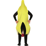 Disfraz de Banana marrana para hombre espalda