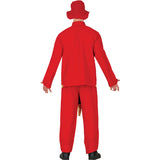 Disfraz de Bombero bien dotado para hombre Espalda