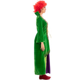 Disfraz de Bruja verde Winifred para mujer perfil
