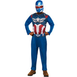 Disfraz de Capitán América BNW classic para hombre