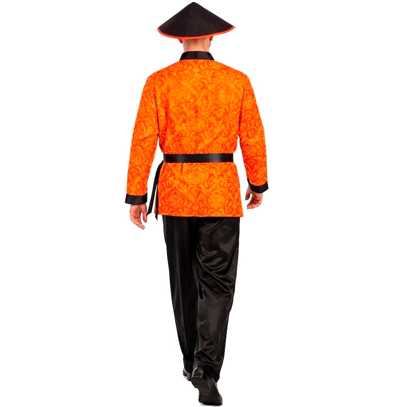 Disfraz de Chino Gran Dragón para hombre espalda