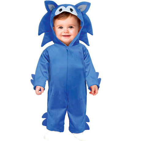 Costume Sonic Le Hérisson Classique Pour Enfant - Combinaison Complète Cosplay Sonic