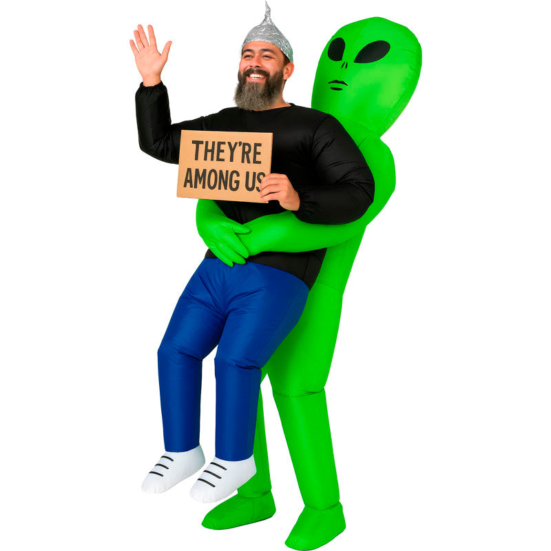 Disfraz de Extraterrestre abductor adulto unisex