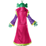 Disfraz de Extraterrestre morado para niña Espalda