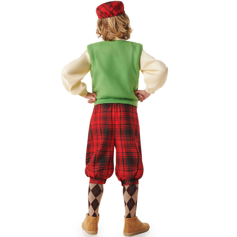 Disfraz de Jugador de Golf para niño Espalda