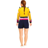 Disfraz de K-pop Star Nova para mujer Espalda