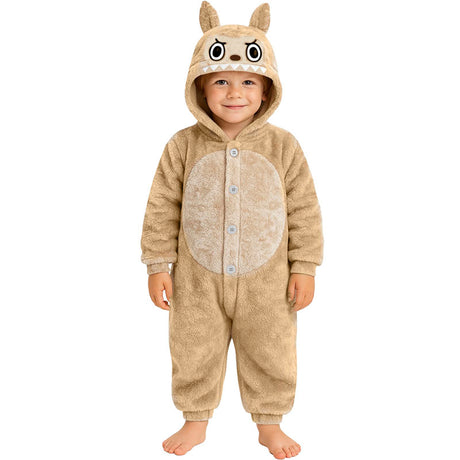 Disfraz de Labubu beige infantil