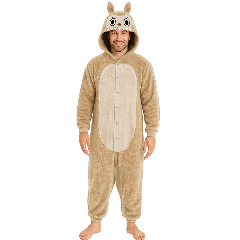 Disfraz de Labubu beige para hombre