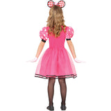 Disfraz de Minnie Mouse rosa para niña Espalda