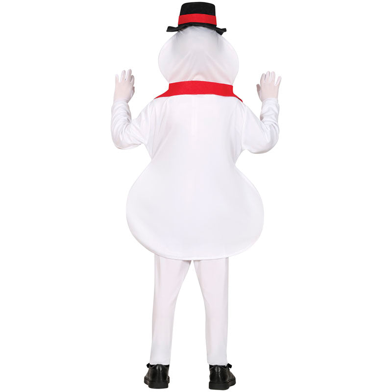 Disfraz de Muñeco de nieve clásico infantil Espalda