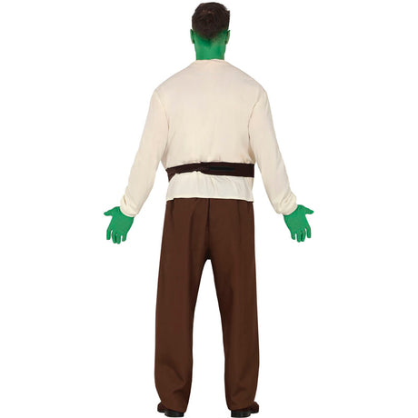 Disfraz de Ogro Shrek para hombre Espalda
