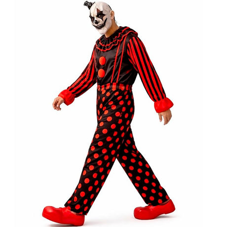 Disfraz de Payaso Killer Clown para hombre perfil