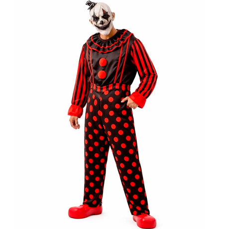 Disfraz de Payaso Killer Clown para hombre
