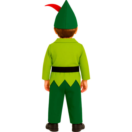 Disfraz de Peter Pan Bebé espalda