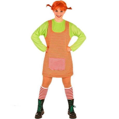 Disfraz de Pippi Langstrump para mujer