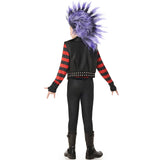 Disfraz de Punky rock infantil Espalda