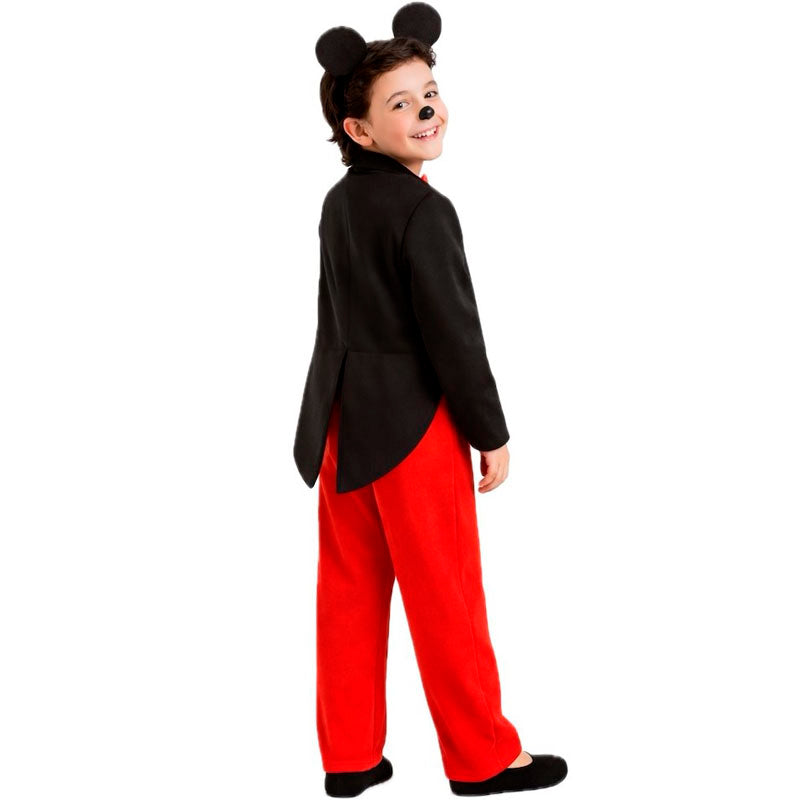 Disfraz de Ratoncito Mickey para niño espalda