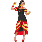 Disfraz de Rumbera española para mujer