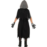 Disfraz de Skeleton Reaper para niña Espalda