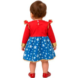 Disfraz de Superheroína Maravillosa para bebé espalda