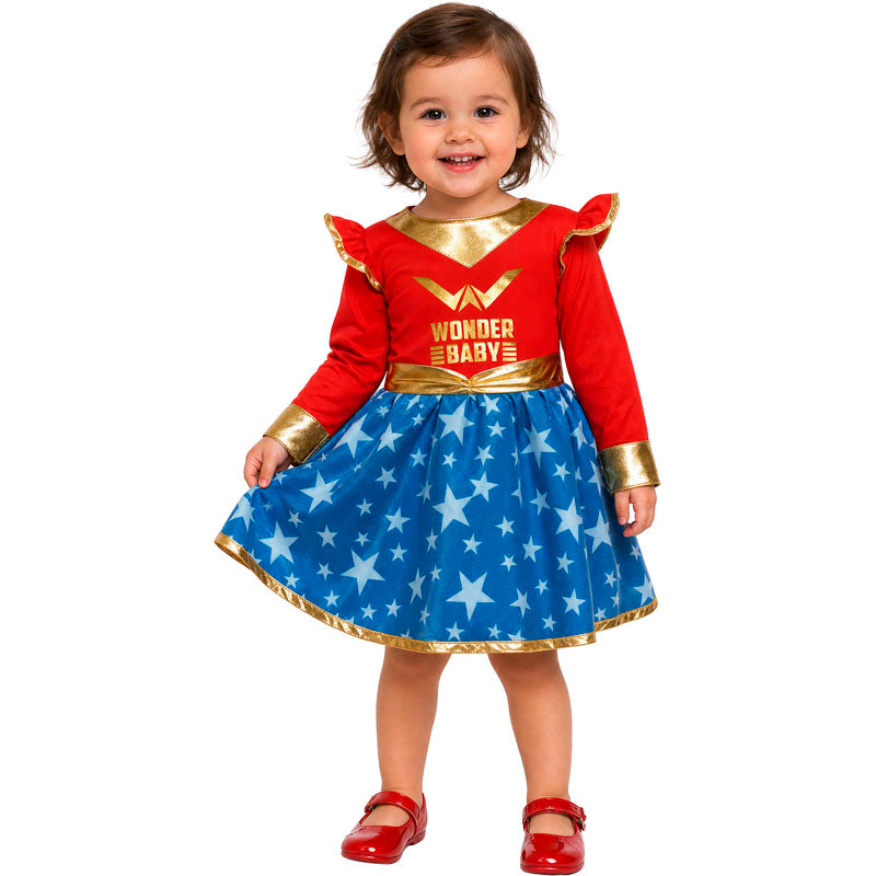 Disfraz de Superheroína Maravillosa para bebé
