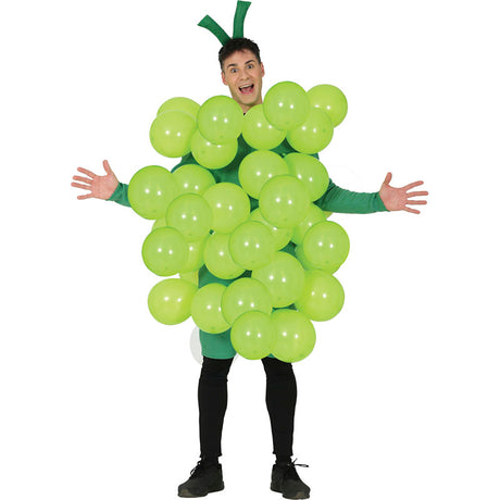 Disfraz de Uva Verde adulto unisex