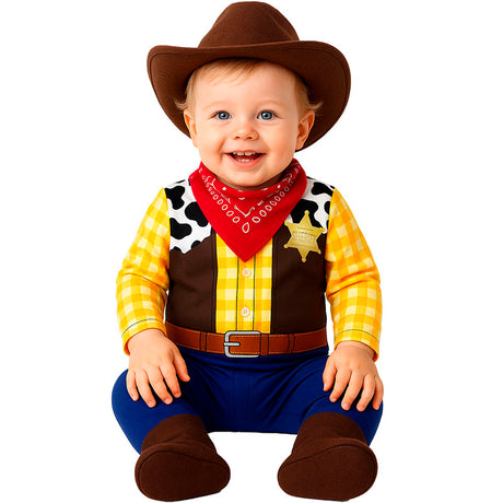 Disfraz de Vaquero Woody para bebé