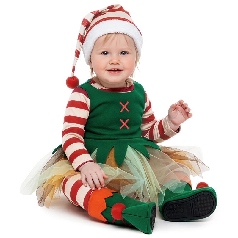 Disfraz de Elfa Deluxe para bebé