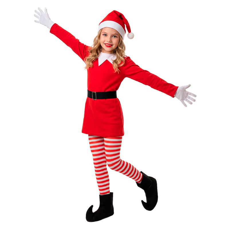 Disfraz de Elfa Divertida para niña Perfil