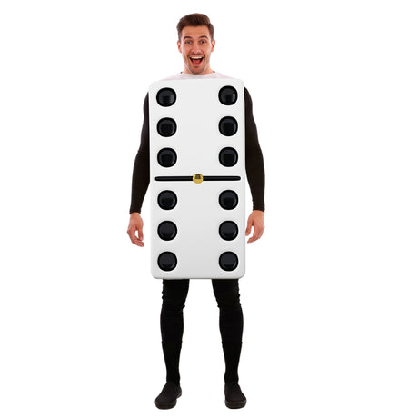 Disfraz de Ficha Dominó 6x6 adulto unisex