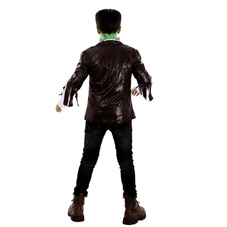 Disfraz de Frankenstein Elegante para niño Espalda